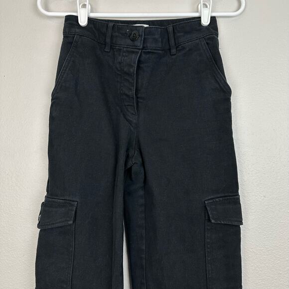 Aritzia Wilfred Free Modern Cargo Pant Black 00 - Picture 4 of 15